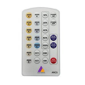 Astera Controle remoto infravermelho -ARC3