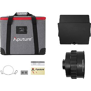 Aputure CF4 Barn Doors – Controllo Luce A 8 Ante Per Fresnel CF4, Con Supporto Per Scrim Da 5" E Prolunghe Scorrevoli