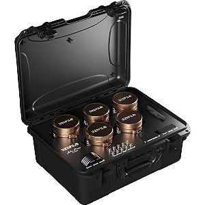 DZOFilm Kit 5 lentes Arles Lustre T1.6 FF/VV Cinema Prime (ARRI PL) Pré-venda