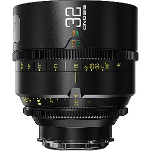 DZOFilm Lente 32mm T2.8 Gnosis Macro Prime (LPL with PL & EF Mounts, Feet) Pré-venda
