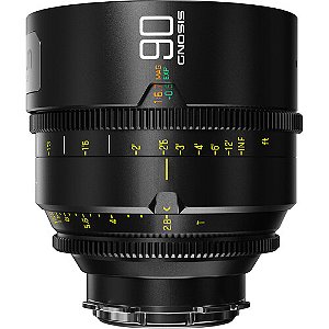 DZOFilm Lente 90mm T2.8 Gnosis Macro Prime (LPL with PL & EF Mounts, Feet) Pré-venda