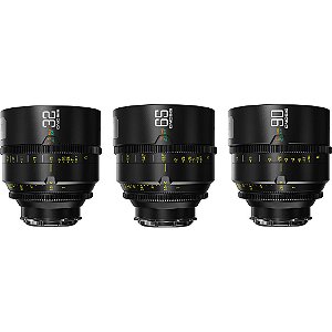 DZOFilm Kit 3 Lentes 32, 65, 90mm T2.8 Gnosis Macro Prime (LPL with PL & EF Mounts) Pré-venda