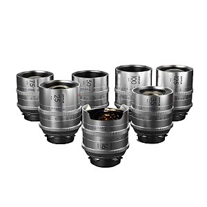 DZOFilm Kit 7 Lentes VESPID Retro with Retro Silver EF Tool Kit & Hard Case (Pré-venda)