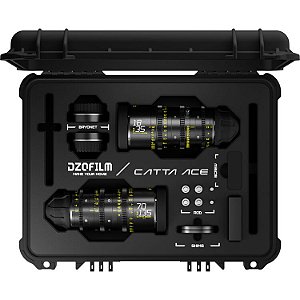 Conjunto de lentes de zoom - DZOFilm Catta Ace FF 18-35/70-135mm T2.9 (PL/EF, preto) (PRÉ-VENDA)