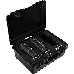 DZOFilm Catta Zoom FF 18-35/35-80mm T2.9 - Kit 2 Lentes Cine (Sony E, preto) (PRÉ-VENDA)