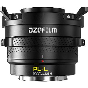 Expansor DZOFilm Marlin 1.6x para lentes PL em câmeras com montagem L (PRÉ-VENDA)