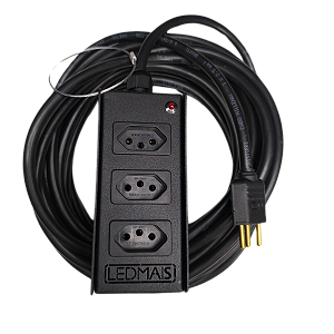 Caçapa 3 Plugs PIAL 10 Amperes