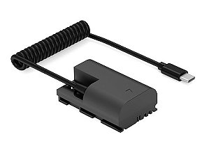 Adaptador Bateria fictícia DB-E6P - Canon LP-E6P USB-C Swit