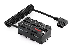 Adaptador Bateria fictícia DB-DF570 D-tap NP-F Swit