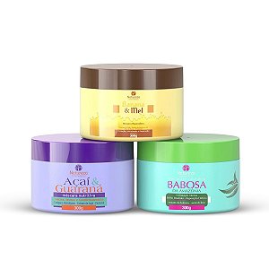 Cronograma Natureza Banana E Mel + Açaí + Babosa 300g