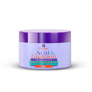 Máscara Nutritiva Açaí E Guaraná 300g Natureza Cosméticos