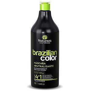 Máscara Neutralizante Brazilian Color 1L - Natureza Cosméticos (Neutralizador Químico)