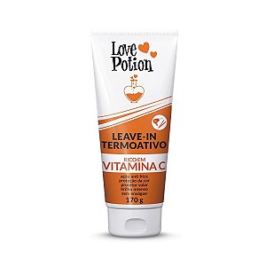 Leave-in Termoativo e Antifrizz Vitamina C 170g- Love Potion