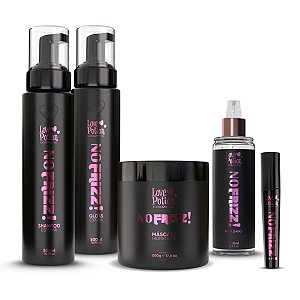 Kit Tratamento NO FRIZZ! HIdratação e Alinhamento dos Fios - 5 PRODUTOS