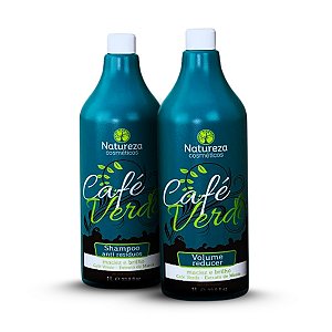 Escova Progressiva De Café Verde 1l Natureza Cosméticos
