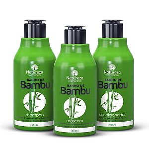 Kit Home Care Banho De Bambu 300ml Natureza Cosméticos