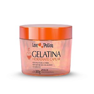 Gelatina Hidratante Capilar Tradicional Love Potion - 300g