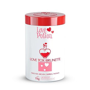 LOVE TOX Brunette Óleo De Argan - 1 Kg Redutor de Volume