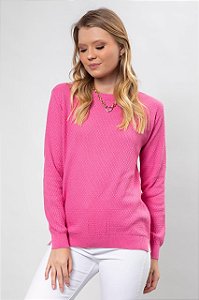 Blusa Tricot Isis Rosa