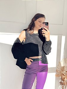 Blusa Colete Talita Preto