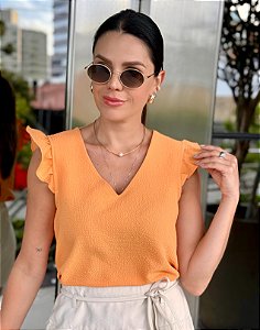 Blusa May Laranja