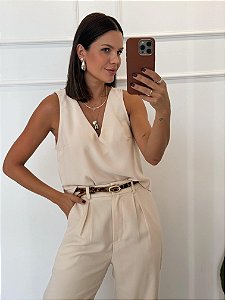 Blusa Luma Creme