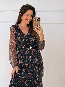 Vestido Midi Flora