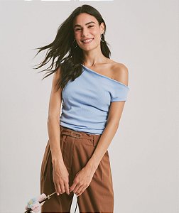 Blusa Bianca Azul