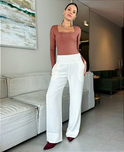 Calça Paola Off White