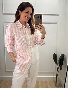 Camisa Listra Mel Rosa
