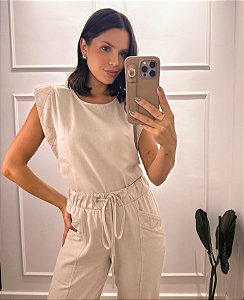 Blusa Chloe Areia