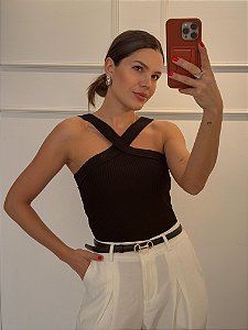 Blusa Alice Preta