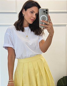 Blusa T shirt Nanda Branca