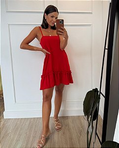 Vestido Bela Vermelho