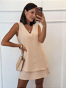 Vestido Manu Nude