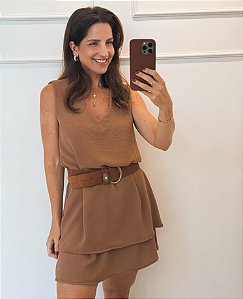Vestido Manu Mocha Mousse