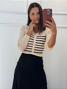 Blusa Moni Creme