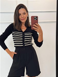 Blusa Moni  Preta