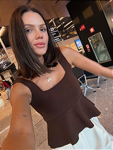 Blusa Bella Marrom