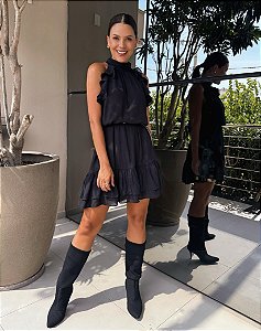 Vestido Cecilia Preto