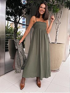 Vestido Aline Verde
