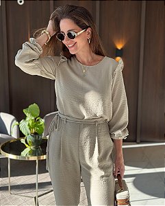Conjunto Stella Cinza