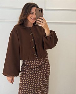 Casaco Nina Camel