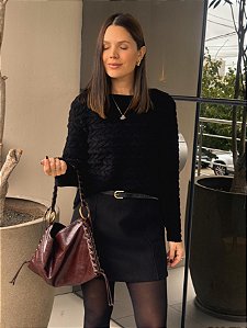 Blusa Trico Lola Preta