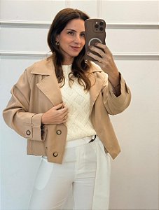 Jaqueta Sara Camel
