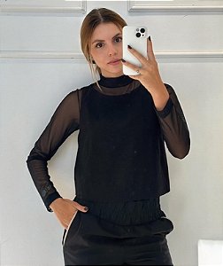 Blusa Mari Preta