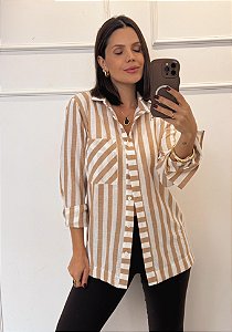 Camisa Listra Mel Nude