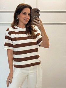 Blusa Deia Marrom