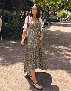 Vestido Ana Laura Verde