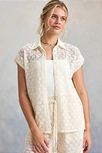 Blusa Renda Isa Off